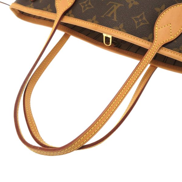 4 Louis Vuitton Monogram Neverfull PM Tote Bag Brown