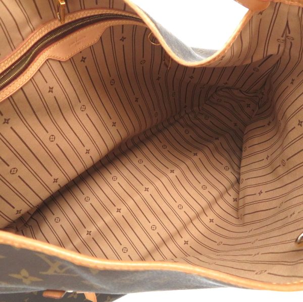 4 Louis Vuitton Monogram Delightful GM Tote Bag Brown