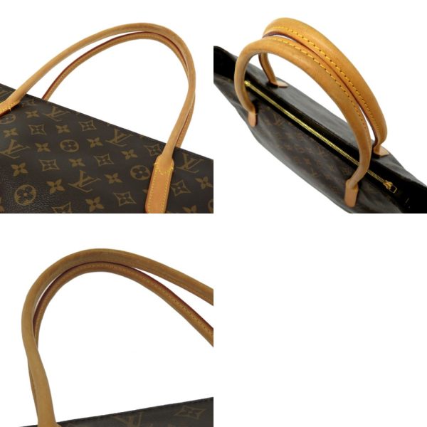 4 Louis Vuitton Monogram Raspail PM Tote Bag Brown