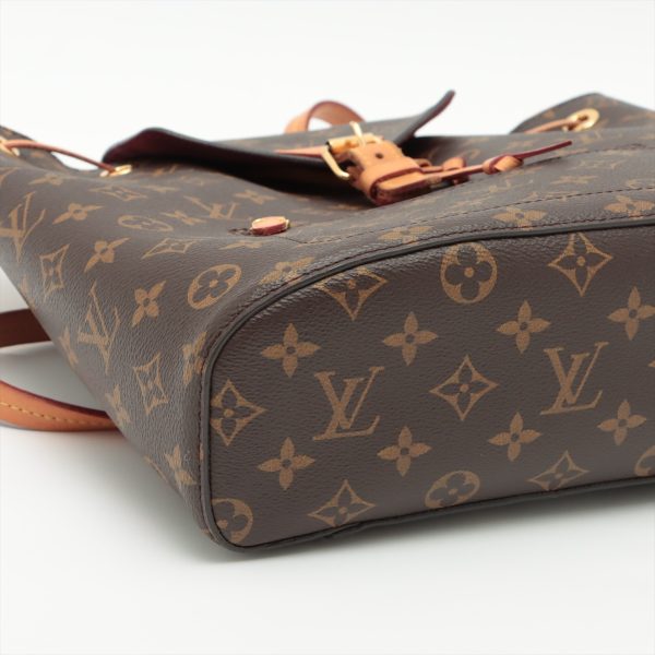 4 Louis Vuitton Monogram Montsouris Canvas Brown