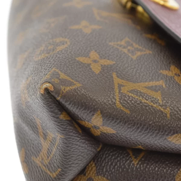 4 Louis Vuitton Pallas Chain Cerise Red Monogram Shoulder Bag