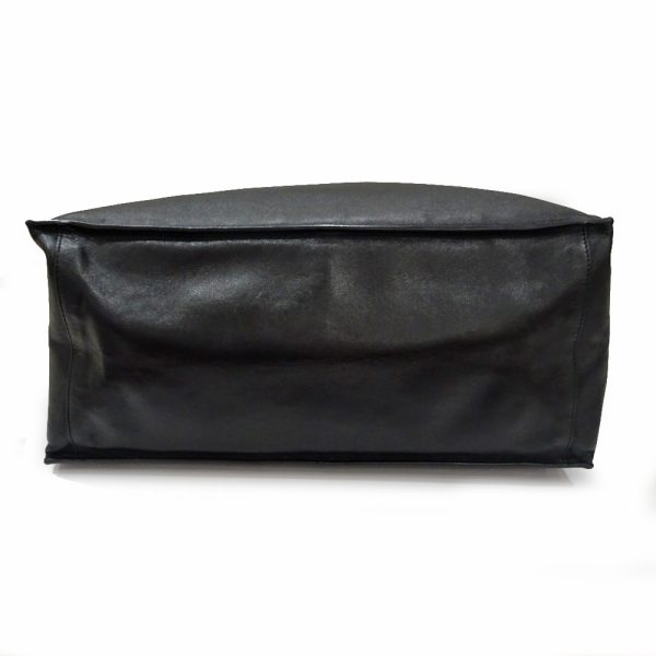 4 Saint Laurent Tote Bag North South Rive Gauche Black