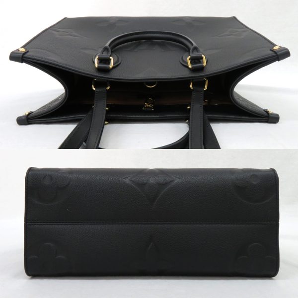 4 Louis Vuitton On the Go MM Monogram Empreinte Noir Black