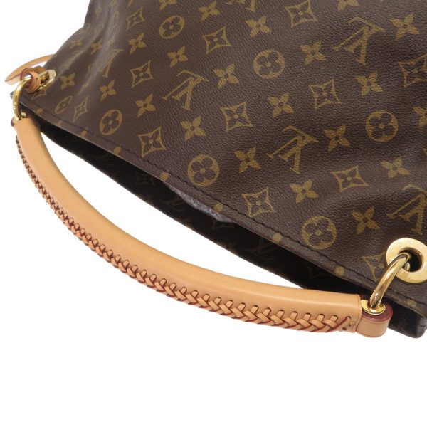 4b0083ibs5 4 Louis Vuitton Monogram Artsy MM Shoulder Bag Brown