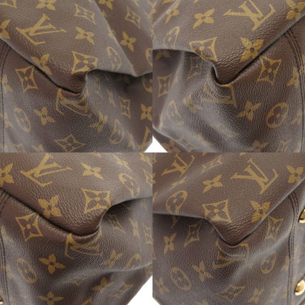 4b0083ibs5 8 Louis Vuitton Monogram Artsy MM Shoulder Bag Brown