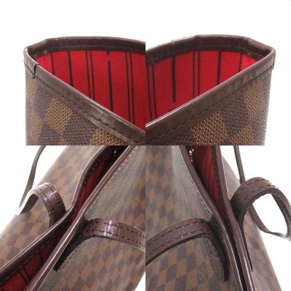 4l0065iip6 9 Louis Vuitton Damier Neverfull GM Tote Bag LV Brown