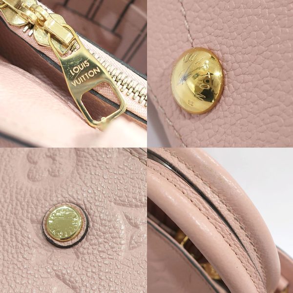 5 Louis Vuitton Montaigne BB Empreinte Rose Poudre Pink