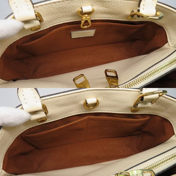 5 Louis Vuitton Montaigne BB Crème Empreinte Shoulder Bag