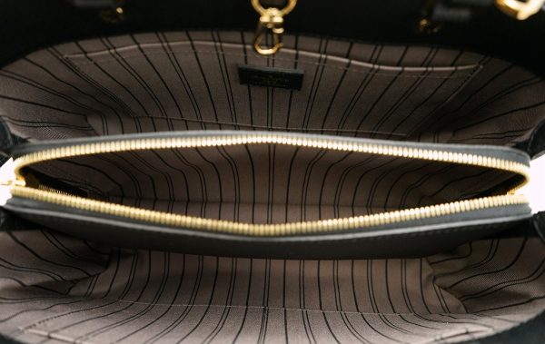 5 Louis Vuitton Monogram Empriente Montaigne MM Noir Black