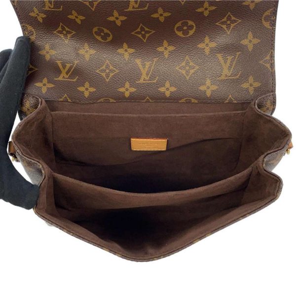 5 Louis Vuitton Monogram Pochette Metis MM Brown