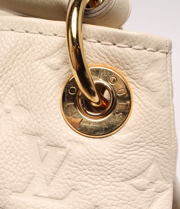 5 Louis Vuitton Shoulder Bag Artsy MM Empreinte Leather White