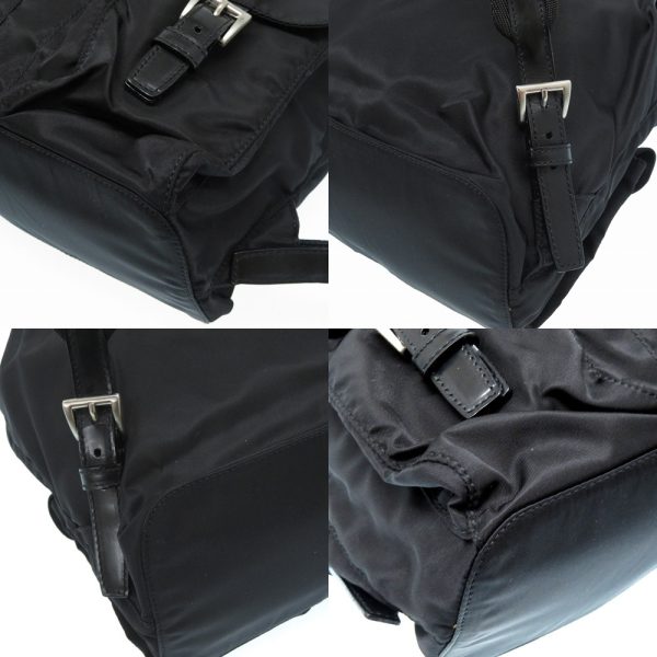 5 Prada Nylon Backpack Bag Black