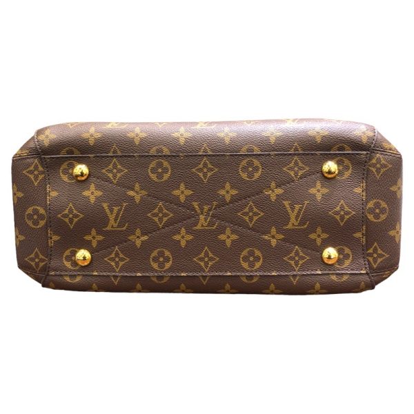 5 Louis Vuitton Montaigne MM Monogram Handbag Brown