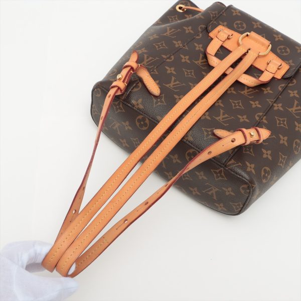 5 Louis Vuitton Monogram Montsouris Canvas Brown