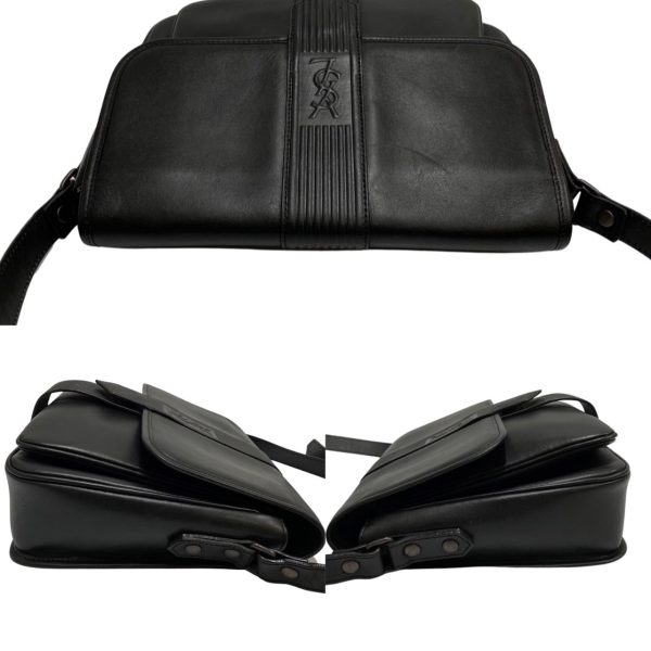 5 Yves Saint Laurent Mini Shoulder Bag Pochette Sacoche Black