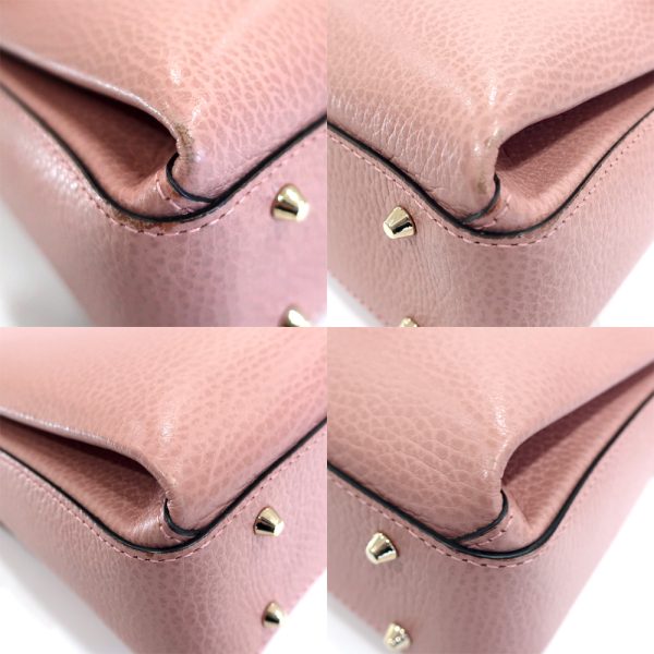5 Gucci Chain Shoulder Bag Interlocking G Pink