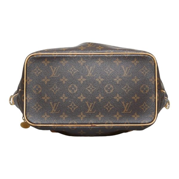 5 Louis Vuitton Monogram Palermo PM Shoulder Bag Brown Leather