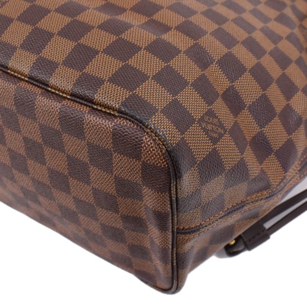 5000017884101250 5 Louis Vuitton Neverfull MM Shoulder Tote Bag Damier Ebene Brown