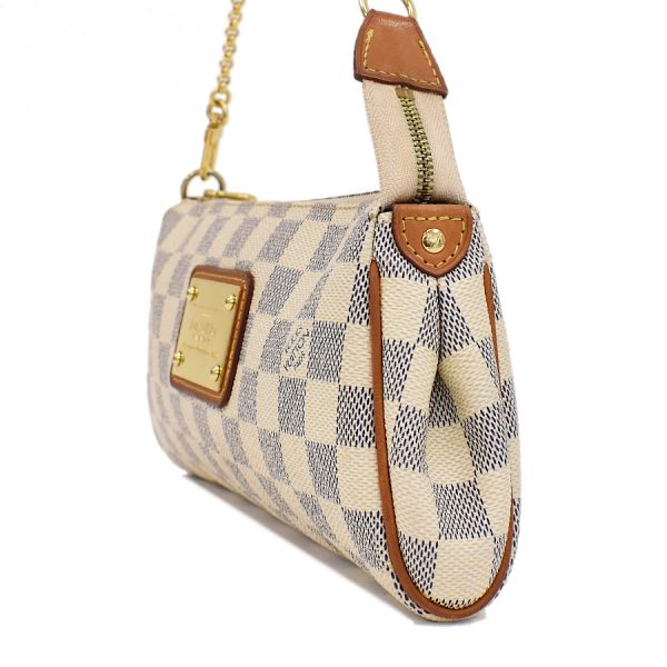 5000041884102203 2 Louis Vuitton Damier Azur Eva Handbag White