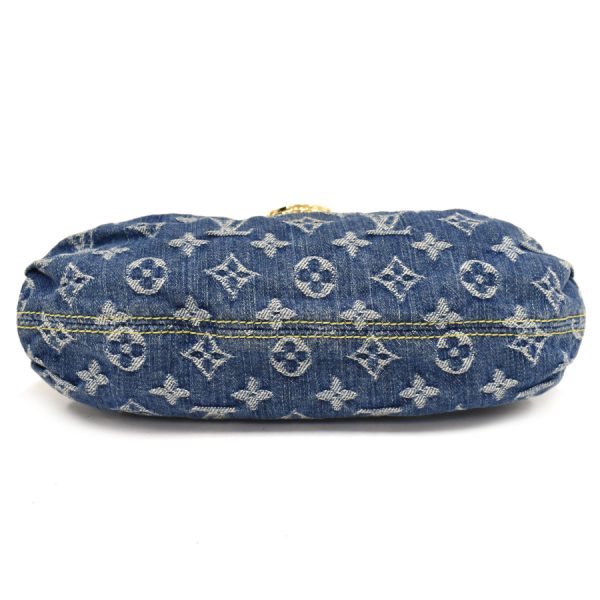 5000041884102247 4 Louis Vuitton Mini Pleaty Shoulder Bag Denim Blue