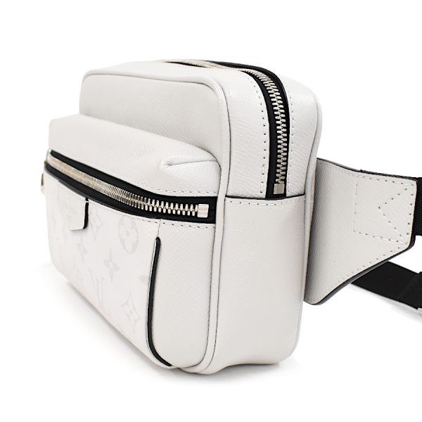 5000041884102389 2 Louis Vuitton Bumbag Outdoor Body Bag Taigarama Antarctica White Leather