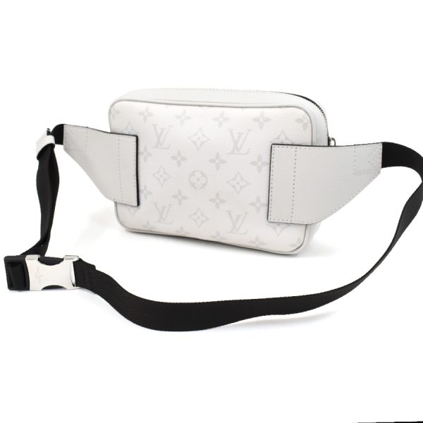 5000041884102389 7 Louis Vuitton Bumbag Outdoor Body Bag Taigarama Antarctica White Leather