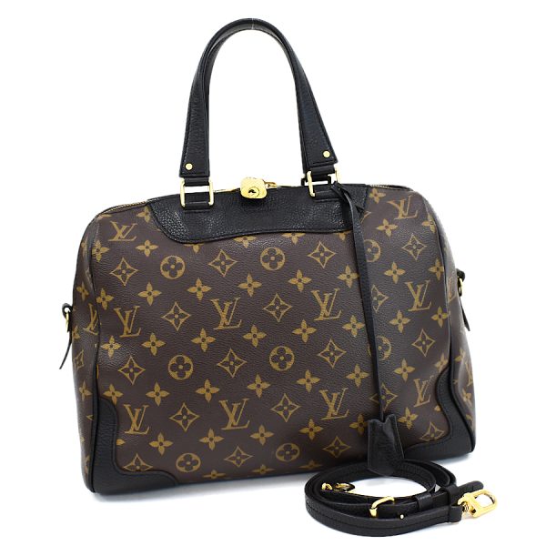 5000041884102404 1 Louis Vuitton Retiro PM 2way Bag Shoulder Monogram Macassar Noir