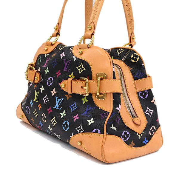 5000041884102437 2 Louis Vuitton Claudia Handbag Shoulder Monogram Multicolor Noir