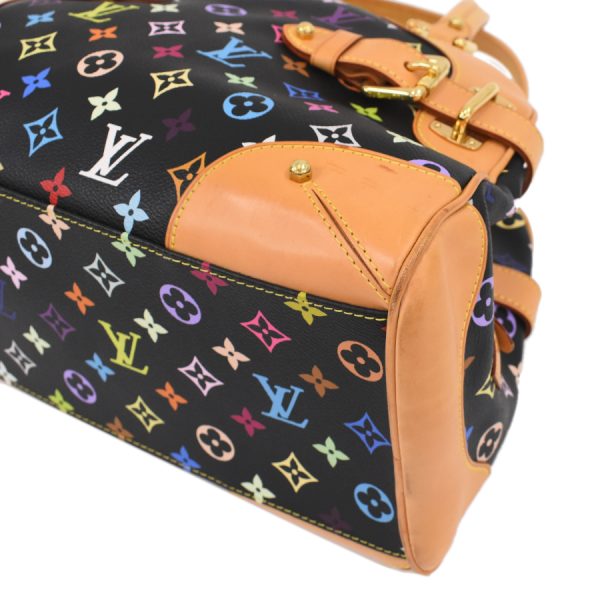 5000041884102437 5 Louis Vuitton Claudia Handbag Shoulder Monogram Multicolor Noir