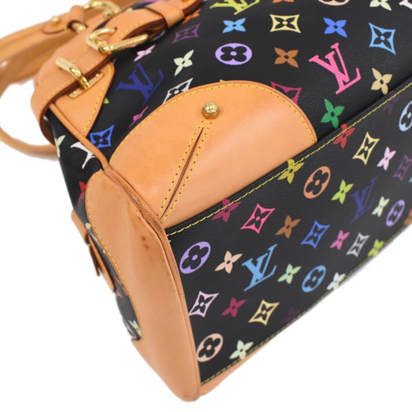 5000041884102437 6 Louis Vuitton Claudia Handbag Shoulder Monogram Multicolor Noir