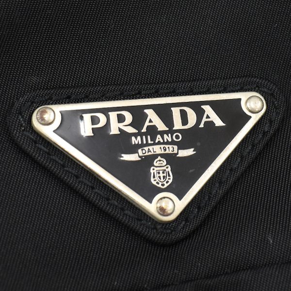 5000105884102645 9 Prada Belt Body Bag Nylon Black Trial Logo Shoulder Crossbody