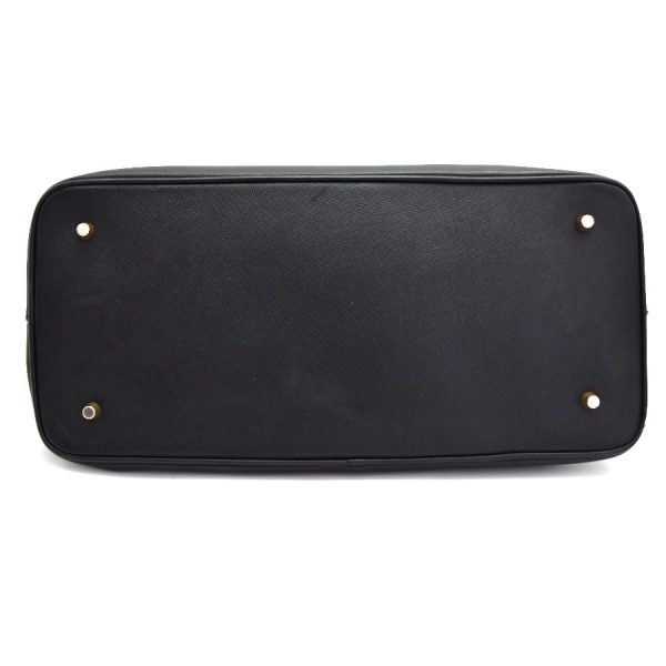 5000105884102909 4 Prada Handbag Plate Saffiano Leather Black