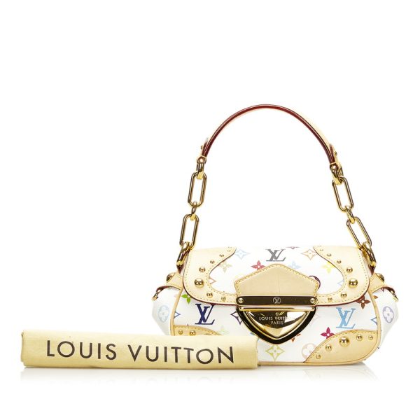 5juzjfc6hxh908j3 10 Louis Vuitton Monogram Multicolor Marilyn Shoulder Bag Bronze White PVC Leather