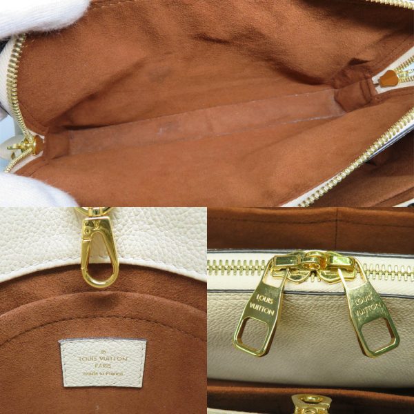 6 Louis Vuitton Montaigne BB Crème Empreinte Shoulder Bag