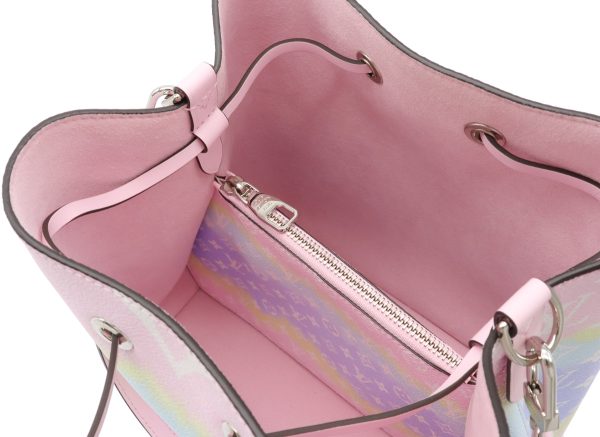 6 Louis Vuitton Escale Neo Shoulder Bag Drawstring Pastel