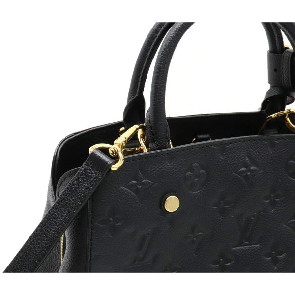 6 Louis Vuitton Empreinte Montaigne BB Mini Bag Noir Black