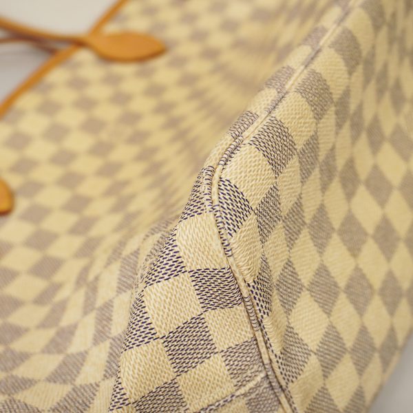 6 Louis Vuitton Tote Bag Damier Azur Neverfull MM