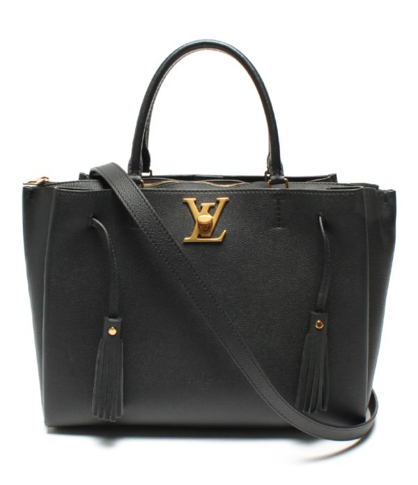 6 Louis Vuitton Calfskin Leather Handbag Lockmeto