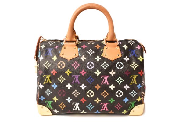 6 Louis Vuitton Handbag Speedy 30 Monogram Multicolor