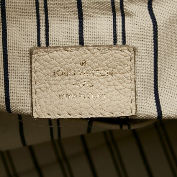 6 Louis Vuitton Empreinte Artsy MM Shoulder Bag Neige Beige