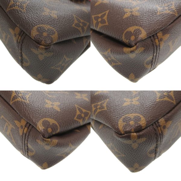 6 Louis Vuitton Monogram Nano Pallas Shoulder bag Brown