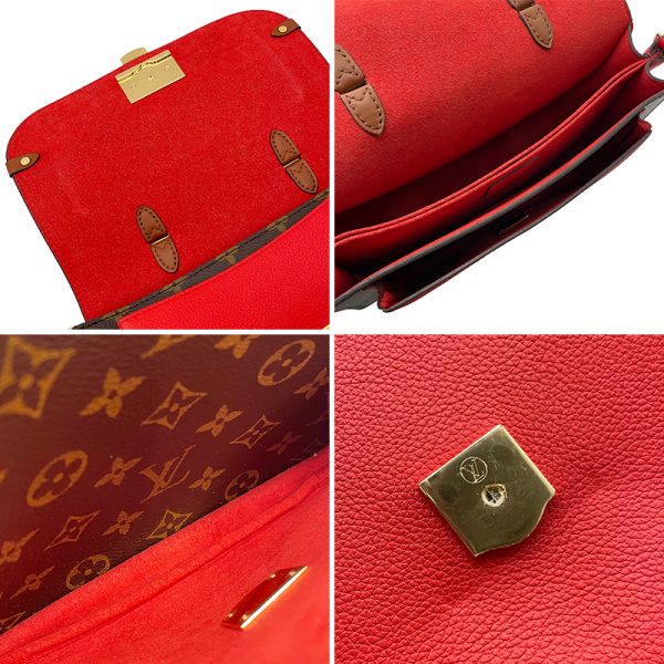 6 Louis Vuitton Vaugirard GM Coquelicot Shoulder Bag