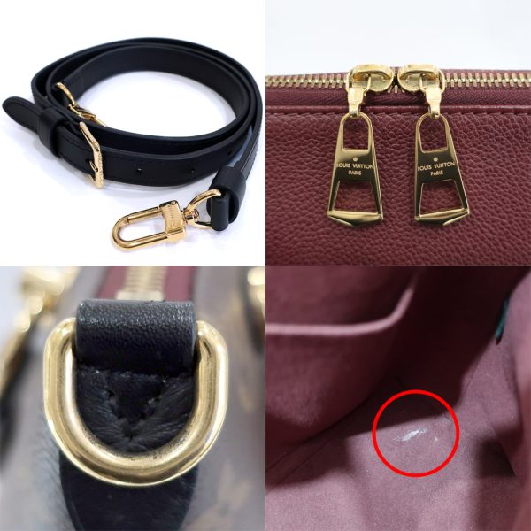 6 Louis Vuitton MM Monogram Brown Bordeaux