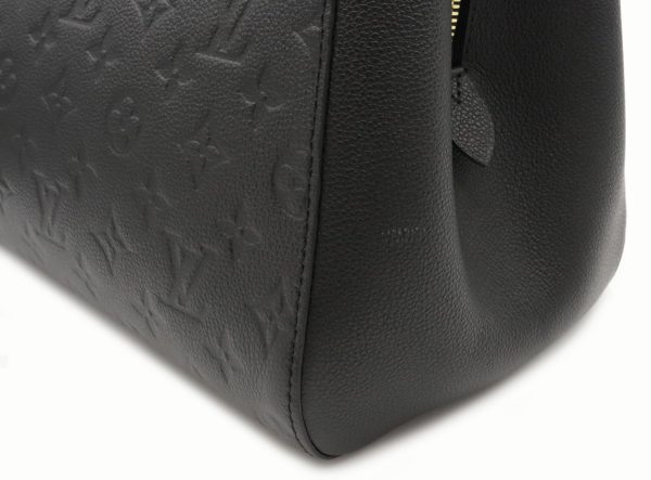 7 Louis Vuitton Monogram Emprene Montaigne GM Noir