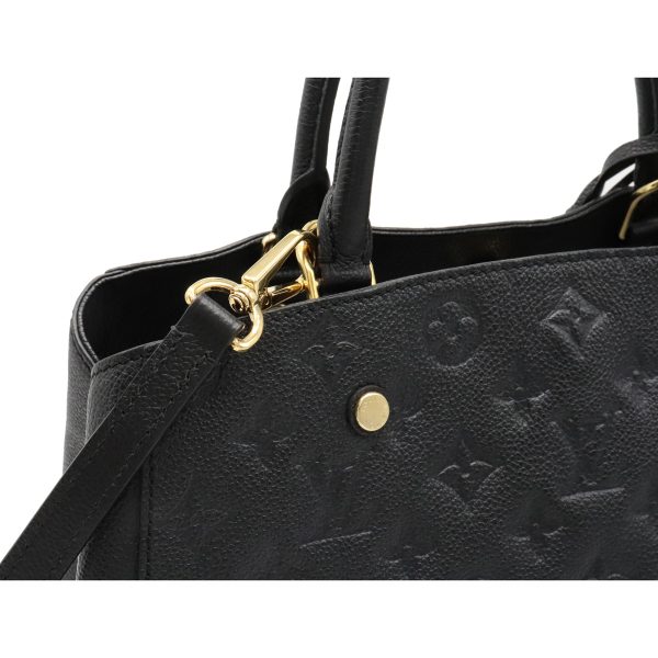 7 Louis Vuitton Empreinte Montaigne MM Noir Black