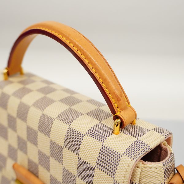 7 Louis Vuitton Croisette Bag Damier Azur