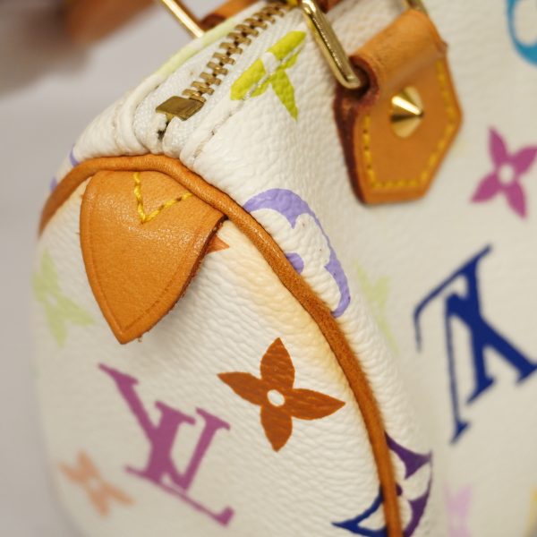 7 Louis Vuitton Handbag Multicolor Mini Speedy Bronne