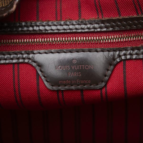 7 Louis Vuitton Damier Delightful PM Brown