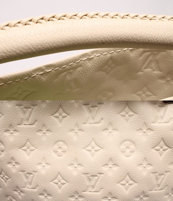 7 Louis Vuitton Shoulder Bag Artsy MM Empreinte Leather White