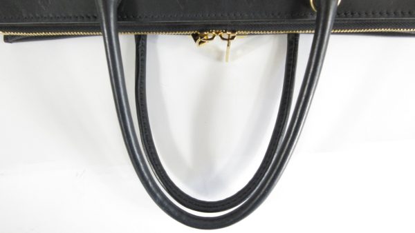 7 Louis Vuitton Leather Very Zipped Tote MM Black